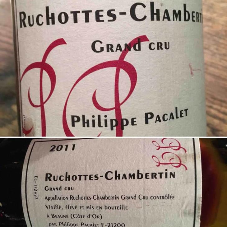 Ruchottes-Chambertin Grand Cru - Philippe Pacalet - Monica et Philippe Pacalet 