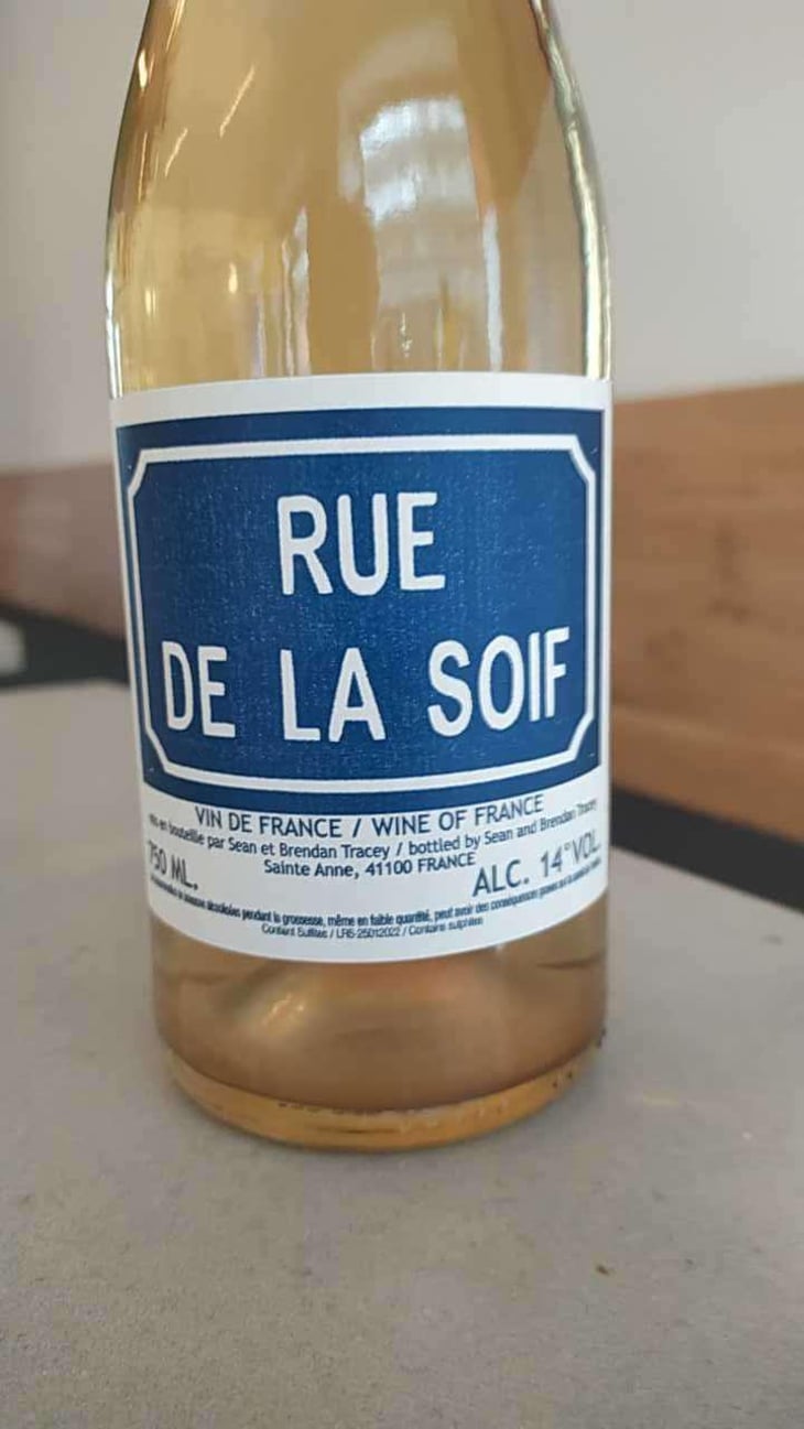 Rue de la Soif - Domaine Le Clocher - Les Vins de Sainte Anne - Brendan & Sean Tracey 