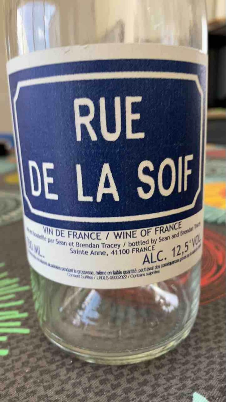 Rue de la Soif - Domaine Le Clocher - Les Vins de Sainte Anne - Brendan & Sean Tracey 