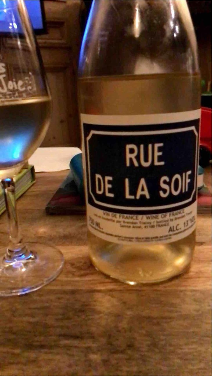 Rue de la Soif - Domaine Le Clocher - Les Vins de Sainte Anne - Brendan & Sean Tracey 