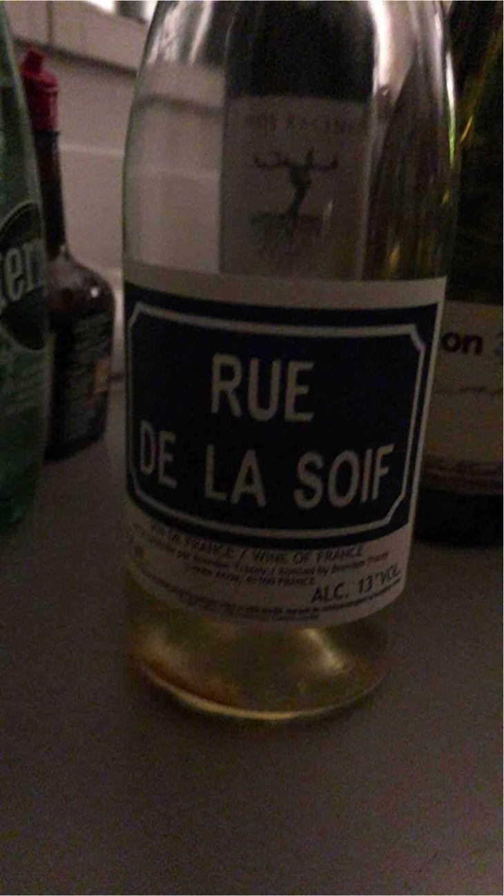 Rue de la Soif - Domaine Le Clocher - Les Vins de Sainte Anne - Brendan & Sean Tracey 