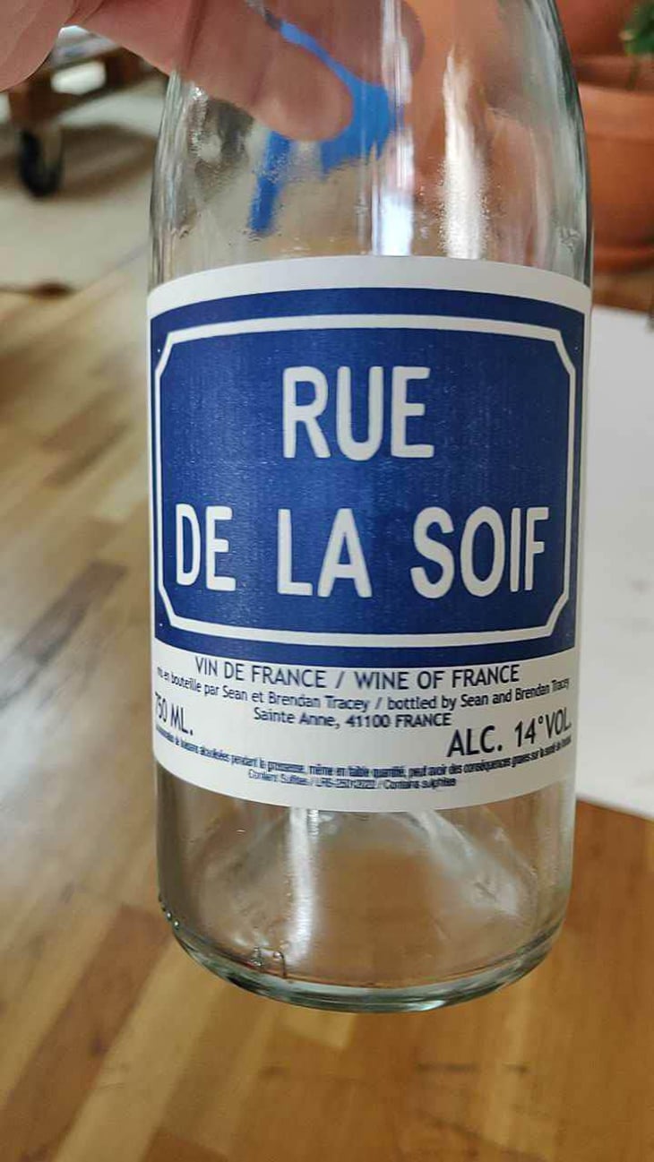 Rue de la Soif - Domaine Le Clocher - Les Vins de Sainte Anne - Brendan & Sean Tracey 