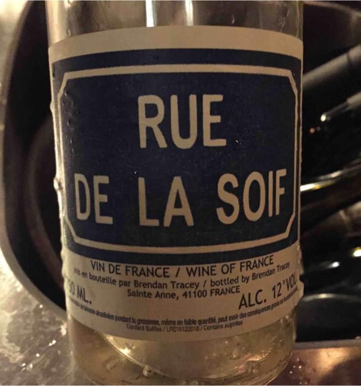 Rue de la Soif - Domaine Le Clocher - Les Vins de Sainte Anne - Brendan & Sean Tracey 