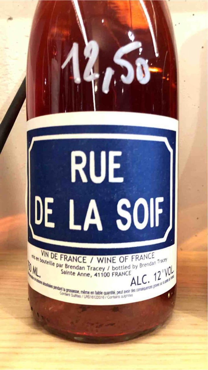 Rue de La Soif Rosé - Domaine Le Clocher - Les Vins de Sainte Anne - Brendan & Sean Tracey 