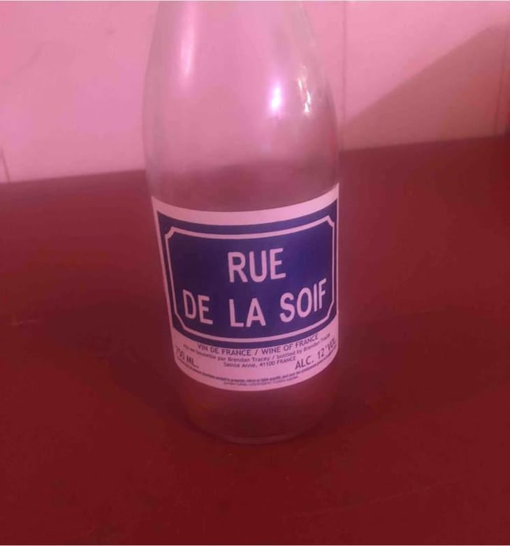 Rue de La Soif Rosé - Domaine Le Clocher - Les Vins de Sainte Anne - Brendan & Sean Tracey 
