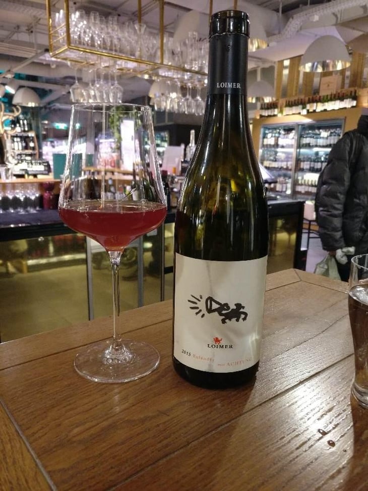 Ruländer mit Achtung - Weingut Fred Loimer - Fred Loimer 