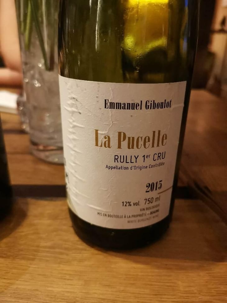 Rully 1er Cru "La Pucelle" - Domaine Emmanuel Giboulot - Emmanuel Giboulot 