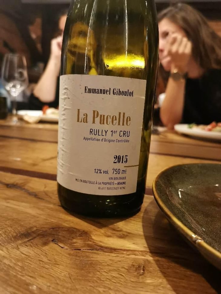 Rully 1er Cru "La Pucelle" - Domaine Emmanuel Giboulot - Emmanuel Giboulot 