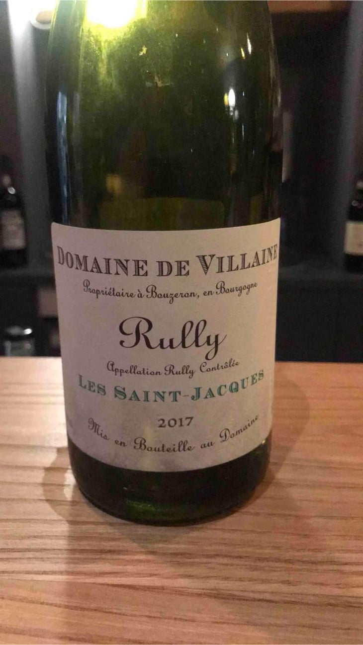 Rully Les Saint Jacques - Domaine De Villaine - Aubert De Villaine, Thierry Devaux & Pierre de Benoist 