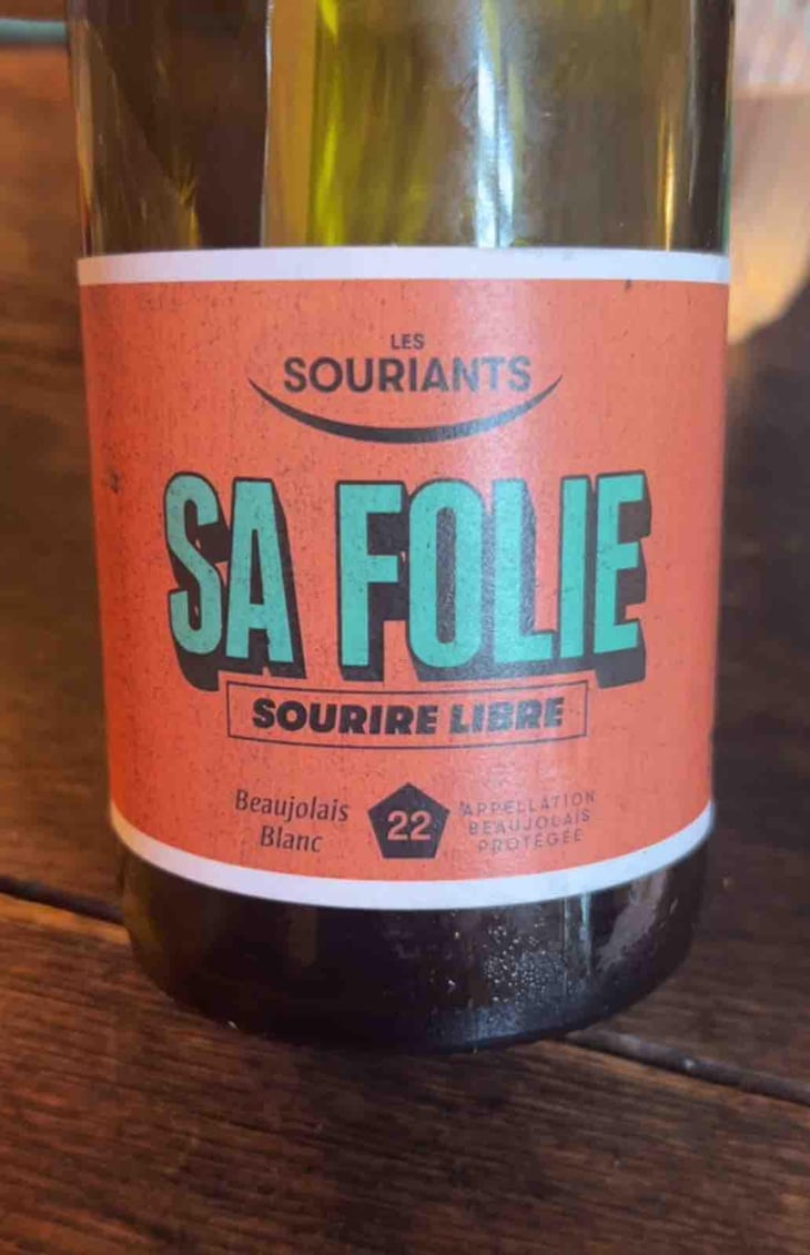 Sa Folie - Domaine Les Souriants - Maxime Troncy & Damien Polosse -2022