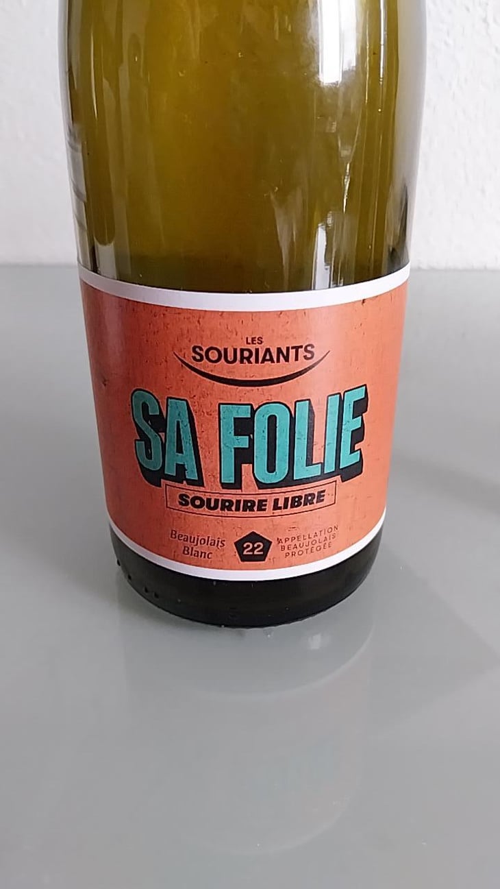 Sa Folie - Domaine Les Souriants - Maxime Troncy & Damien Polosse -2022