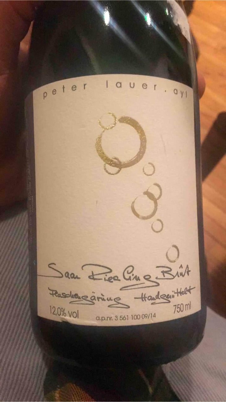 Saar Riesling Brut - Peter Lauer - Florian Lauer 