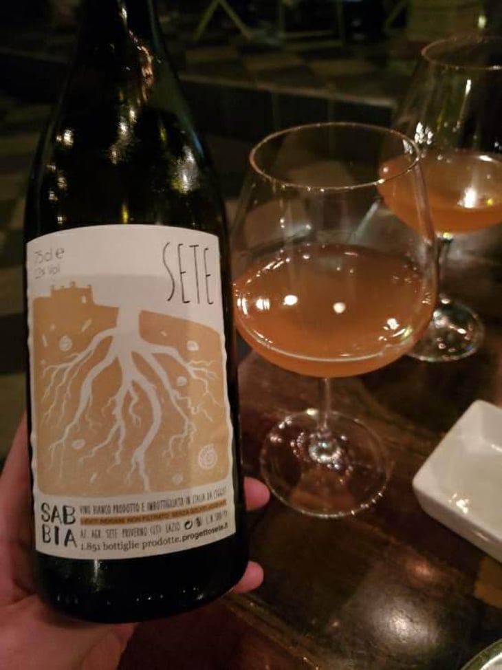 Sabbia - Sete - Vini Naturali - Emiliano Giorgi, Arcangelo Galuppi, Martina D’Alessio 