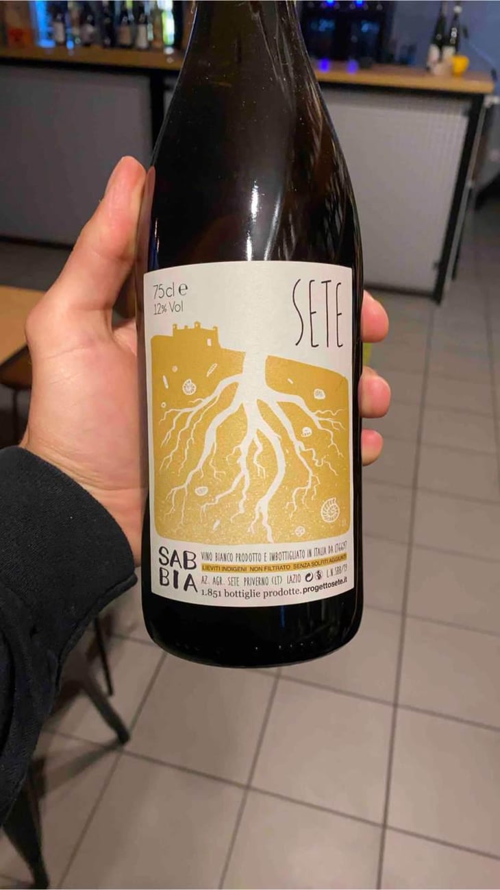 Sabbia - Sete - Vini Naturali - Emiliano Giorgi, Arcangelo Galuppi, Martina D’Alessio 