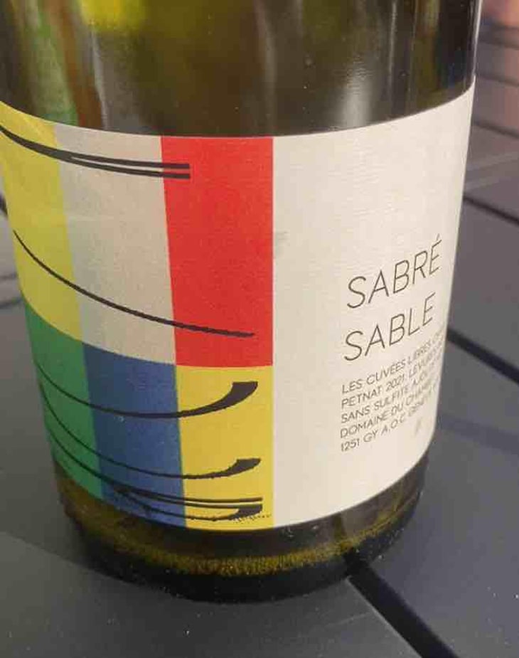 Sabré Sable - Domaine du Chambet - Anthony Fonjallaz 