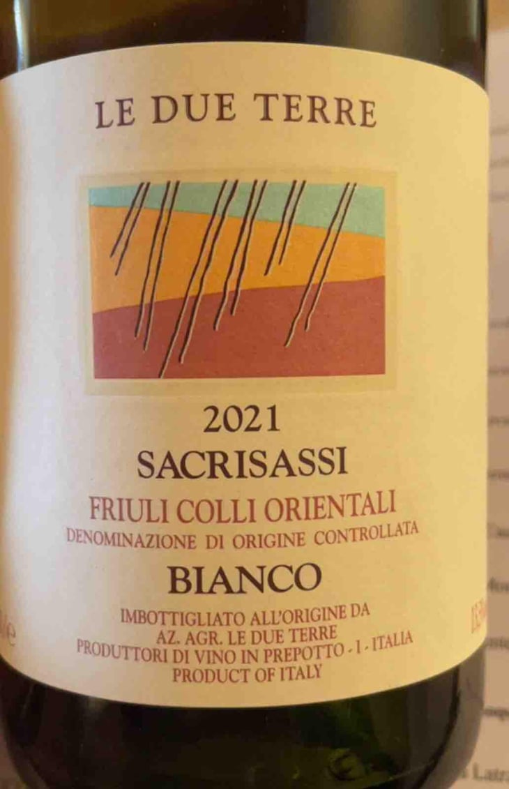 Sacrisassi Bianco - Le Due Terre - Silvana Forte, Flavio e Cora Basilicata 
