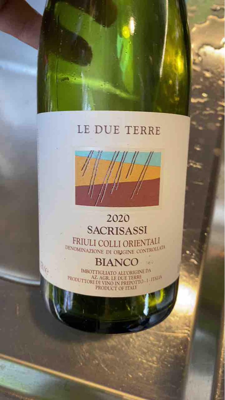 Sacrisassi rosso - Le Due Terre - Silvana Forte, Flavio e Cora Basilicata -2018