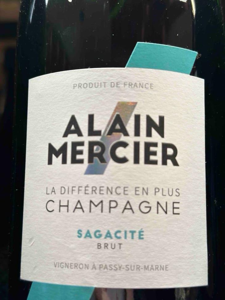 Sagacité - Champagne Alain Mercier - Romain Mercier 