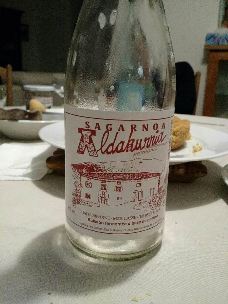 Sagarnoa Aldakurria - GAEC Iribarne - M Irribarne 