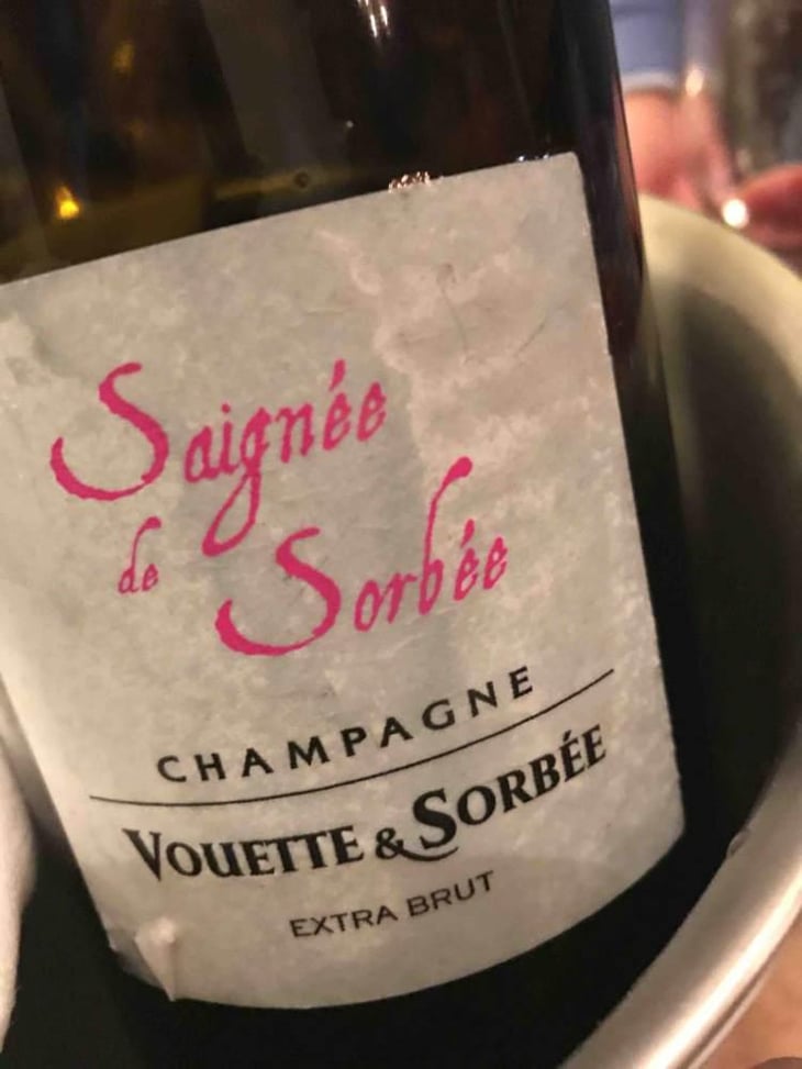Saignée de Sorbée - Brut Nature - Vouette & Sorbée - Héloïse et Bertrand Gautherot 