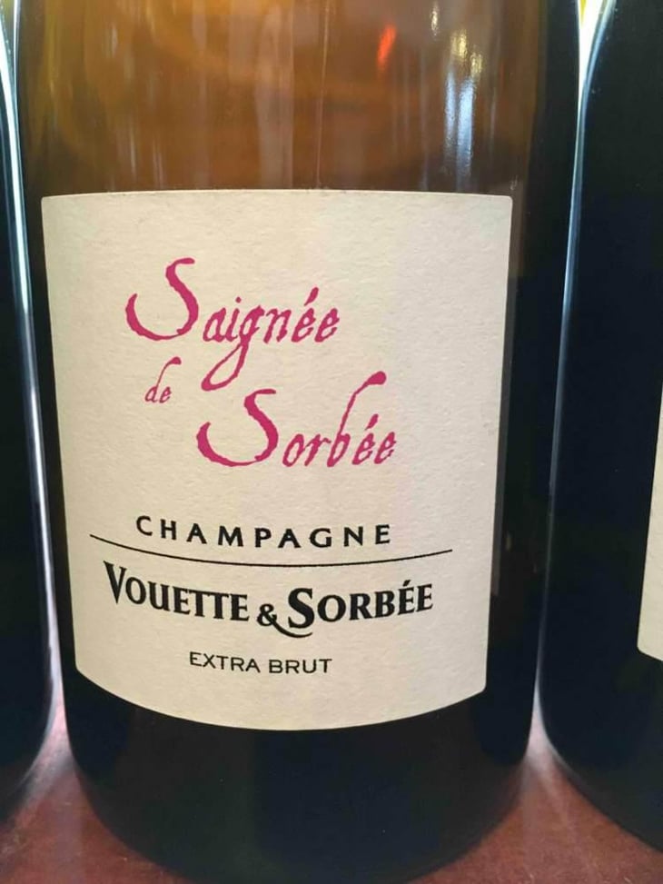 Saignée de Sorbée - Brut Nature - Vouette & Sorbée - Héloïse et Bertrand Gautherot 