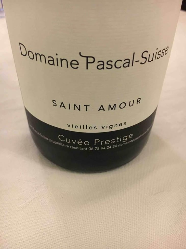 Saint Amour Cuvée Prestige - Domaine Pascal-Suisse - Joël Pascal-Suisse 