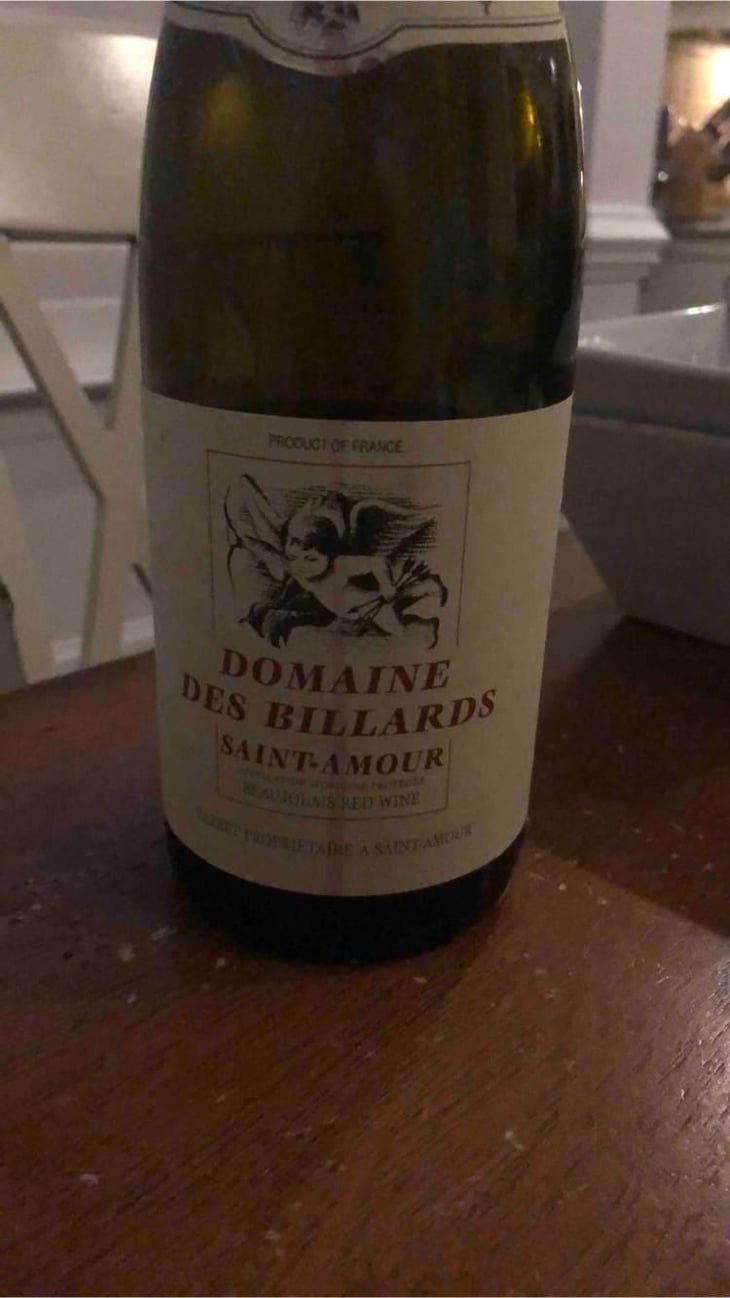Saint Amour - Domaine Does Billards - Barbet and Teissier -2019