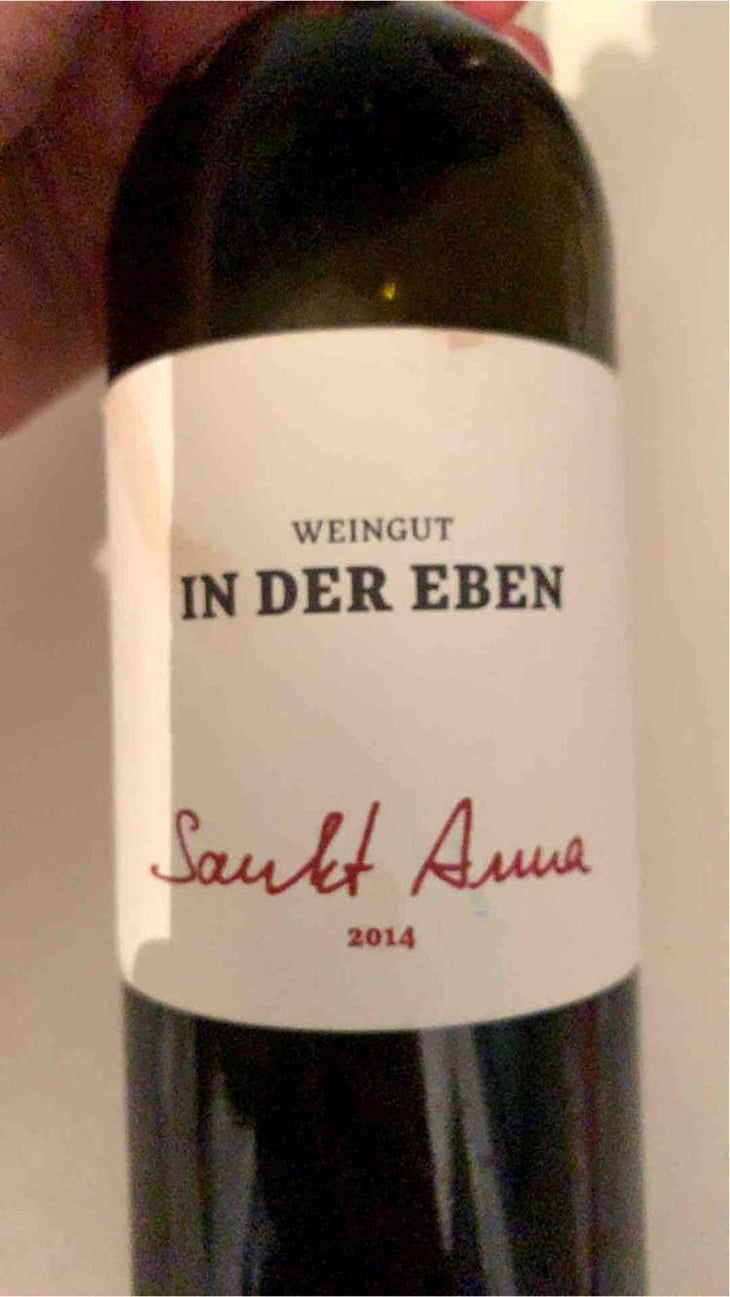 Sankt Anna - Weingut In Der Eben - Urban Plattner 