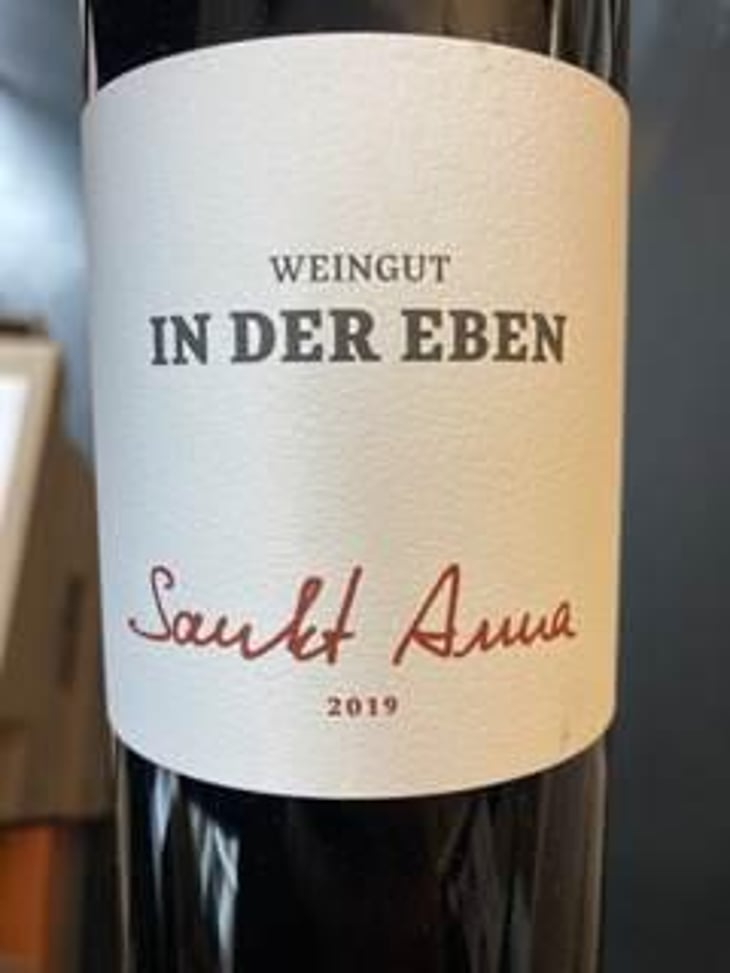 Sankt Anna - Weingut In Der Eben - Urban Plattner 