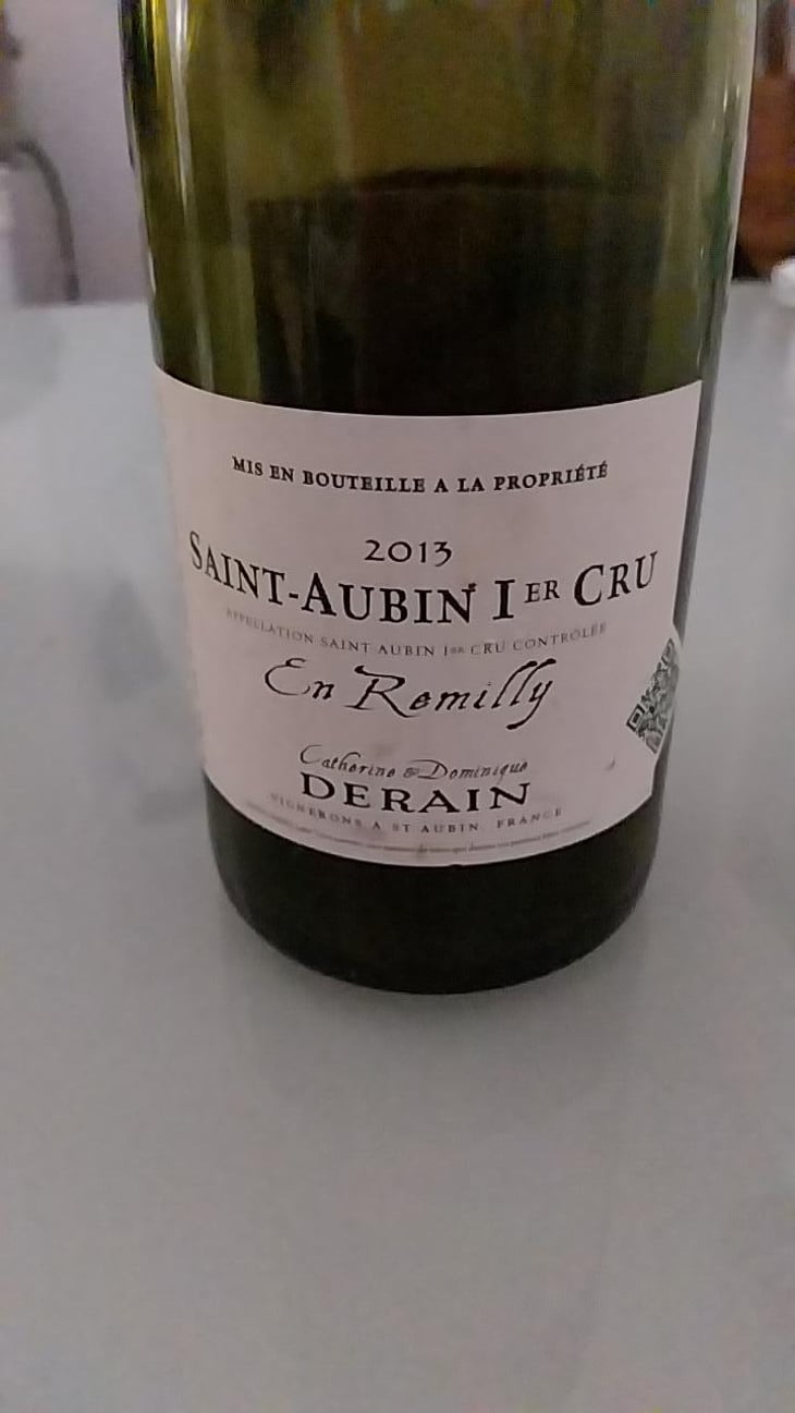 Saint-Aubin 1er Cru, Les Combes au Sud - Domaine Derain - Julien Altaber & Carole Shwab, Domique Derain 