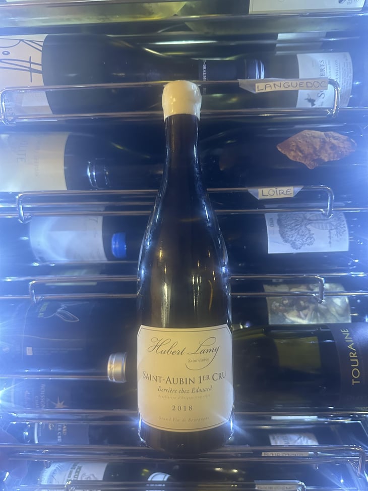 Saint Aubin "Derriere chez edouard" - Domaine Hubert Lamy - Olivier et Karine Lamy 