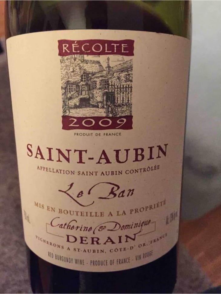 Saint-Aubin Le Ban - Domaine Derain - Julien Altaber & Carole Shwab, Domique Derain 