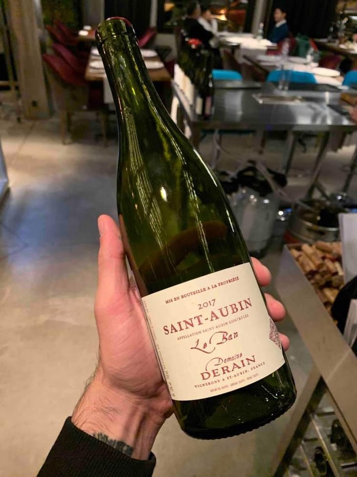 Saint-Aubin Le Ban - Domaine Derain - Julien Altaber & Carole Shwab, Domique Derain 