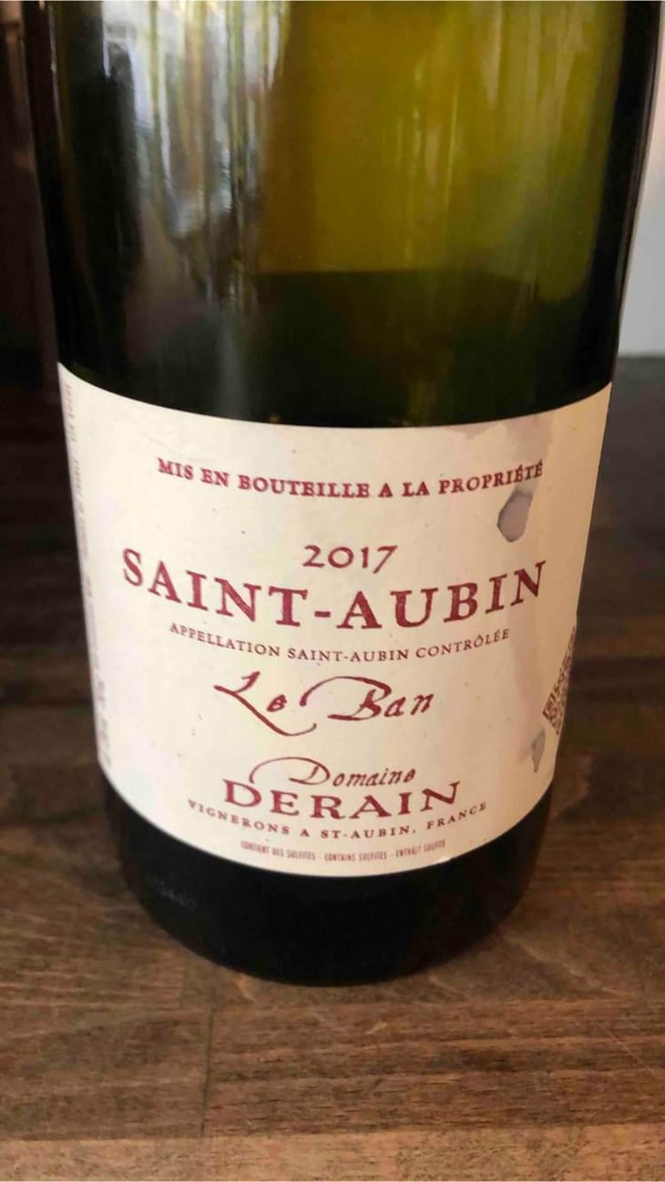 Saint-Aubin Le Ban - Domaine Derain - Julien Altaber & Carole Shwab, Domique Derain 