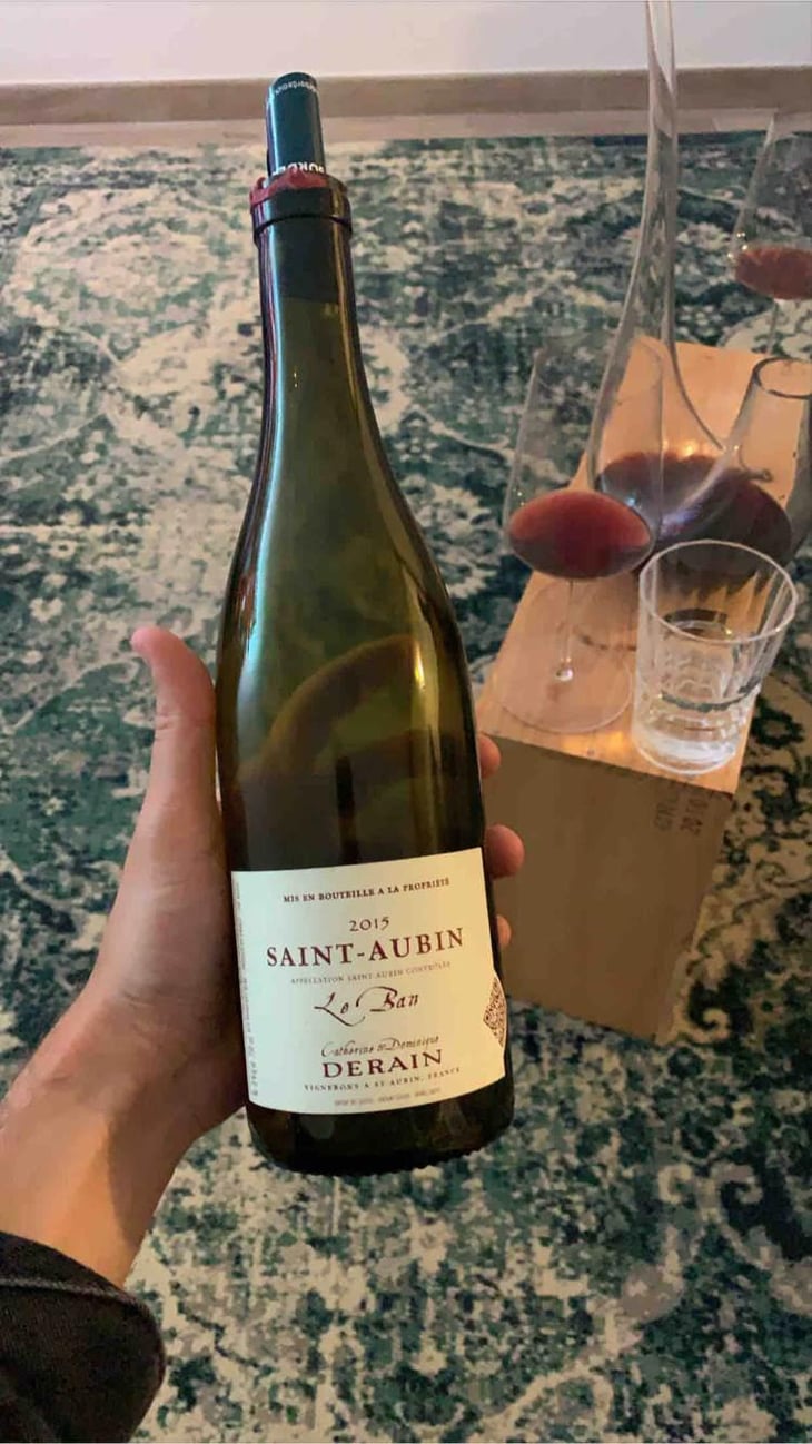 Saint-Aubin Le Ban - Domaine Derain - Julien Altaber & Carole Shwab, Domique Derain 