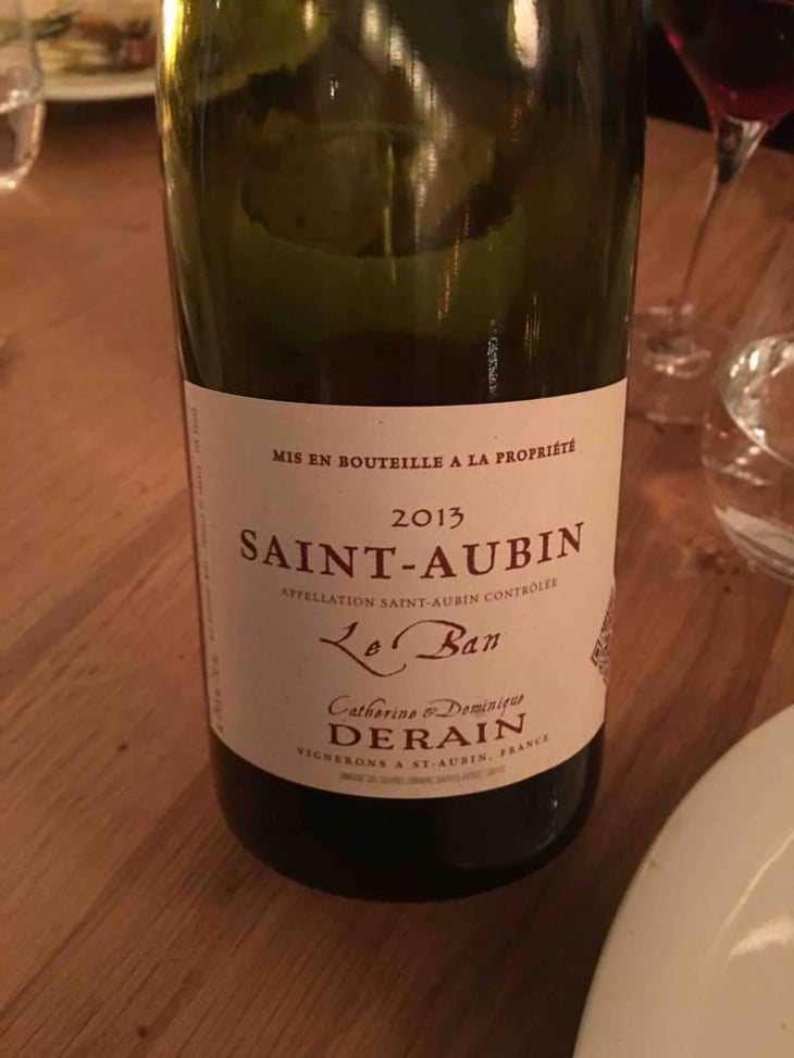 Saint-Aubin Le Ban - Domaine Derain - Julien Altaber & Carole Shwab, Domique Derain 