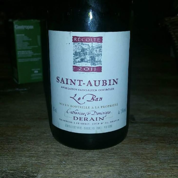 Saint-Aubin Le Ban - Domaine Derain - Julien Altaber & Carole Shwab, Domique Derain 
