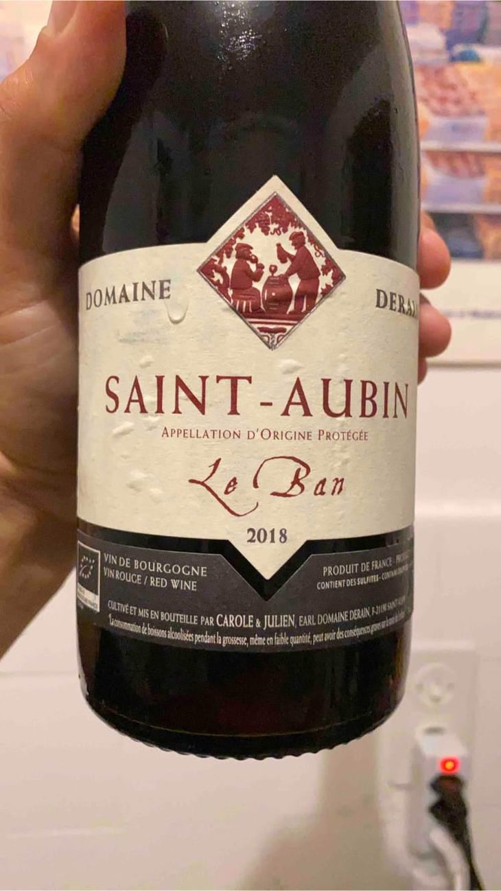 Saint-Aubin Le Ban - Domaine Derain - Julien Altaber & Carole Shwab, Domique Derain 