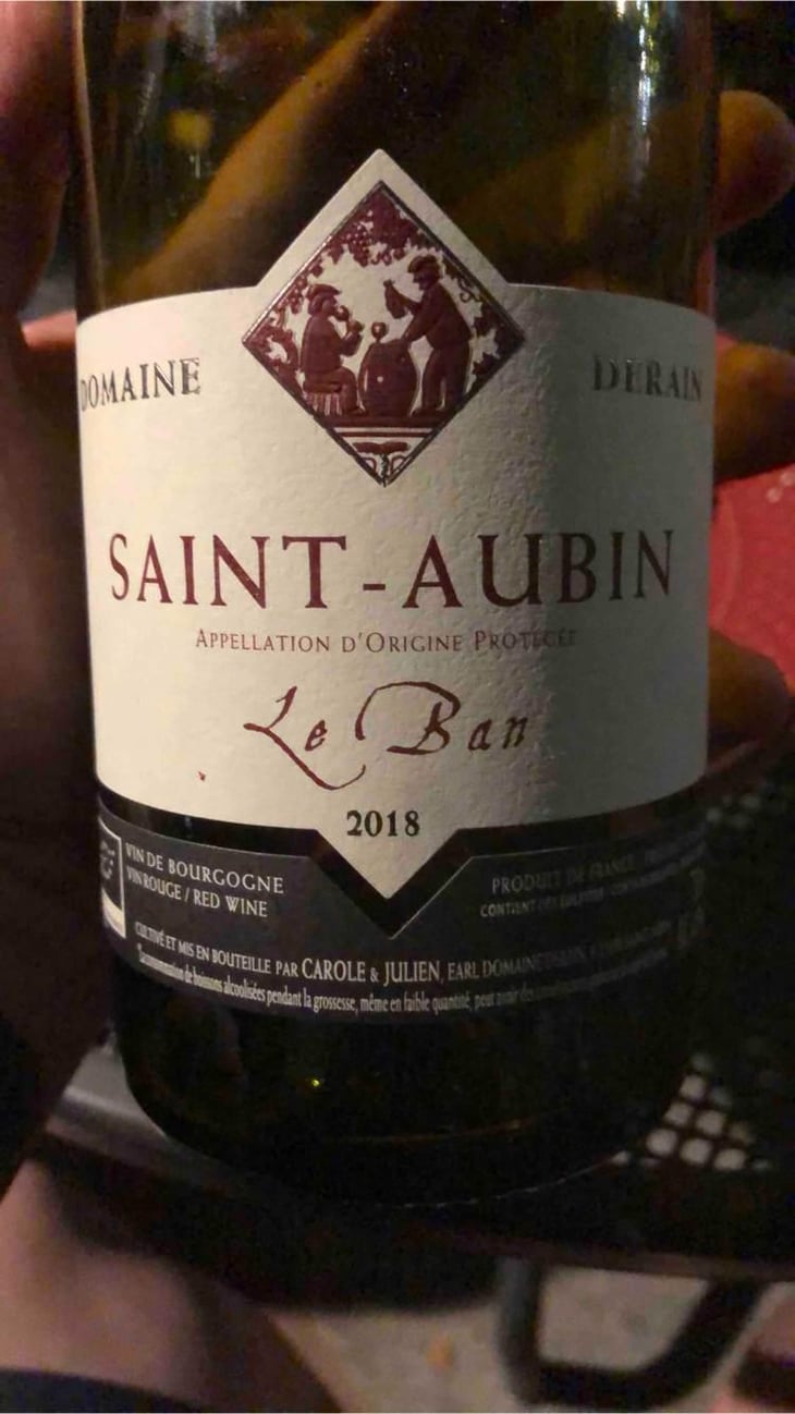 Saint-Aubin Le Ban - Domaine Derain - Julien Altaber & Carole Shwab, Domique Derain 
