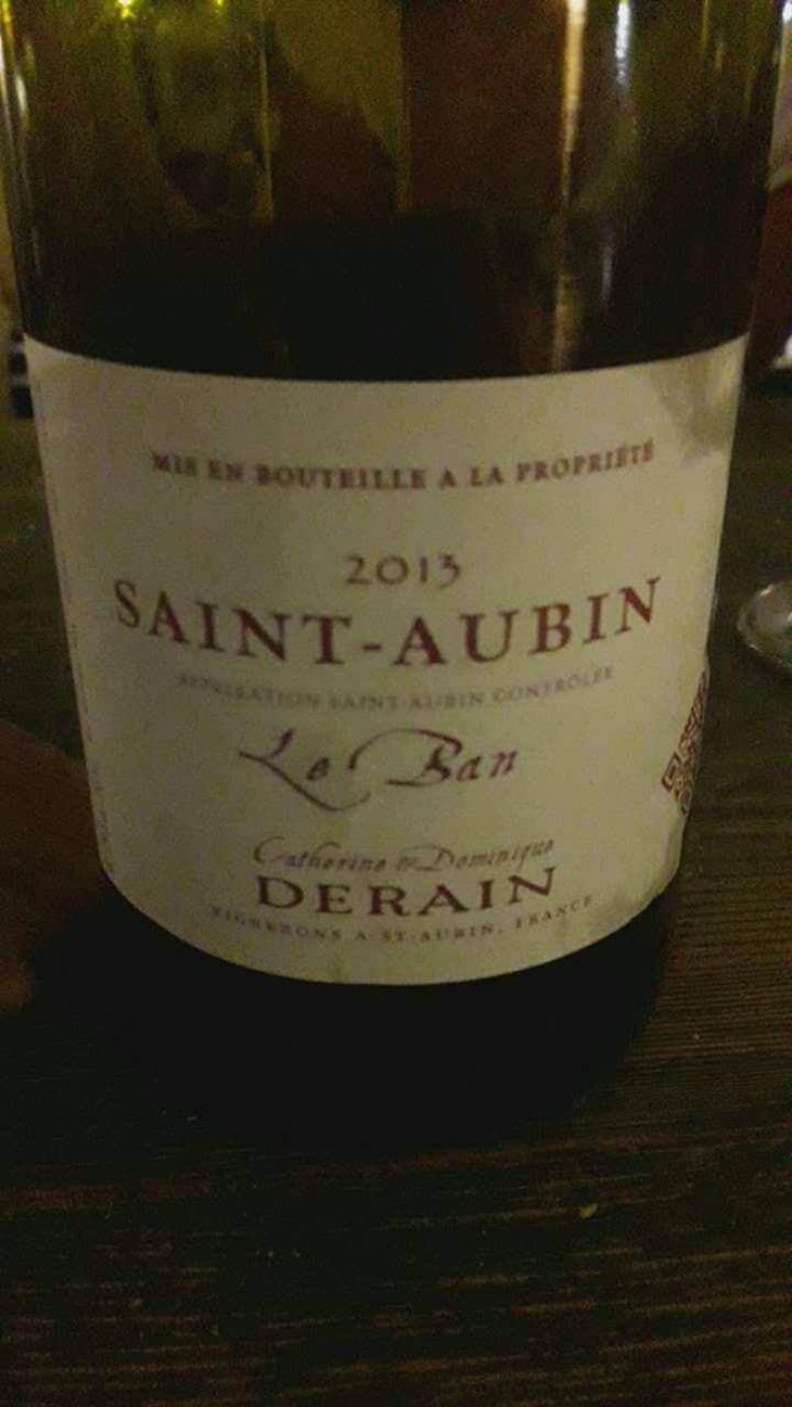 Saint-Aubin Le Ban - Domaine Derain - Julien Altaber & Carole Shwab, Domique Derain 