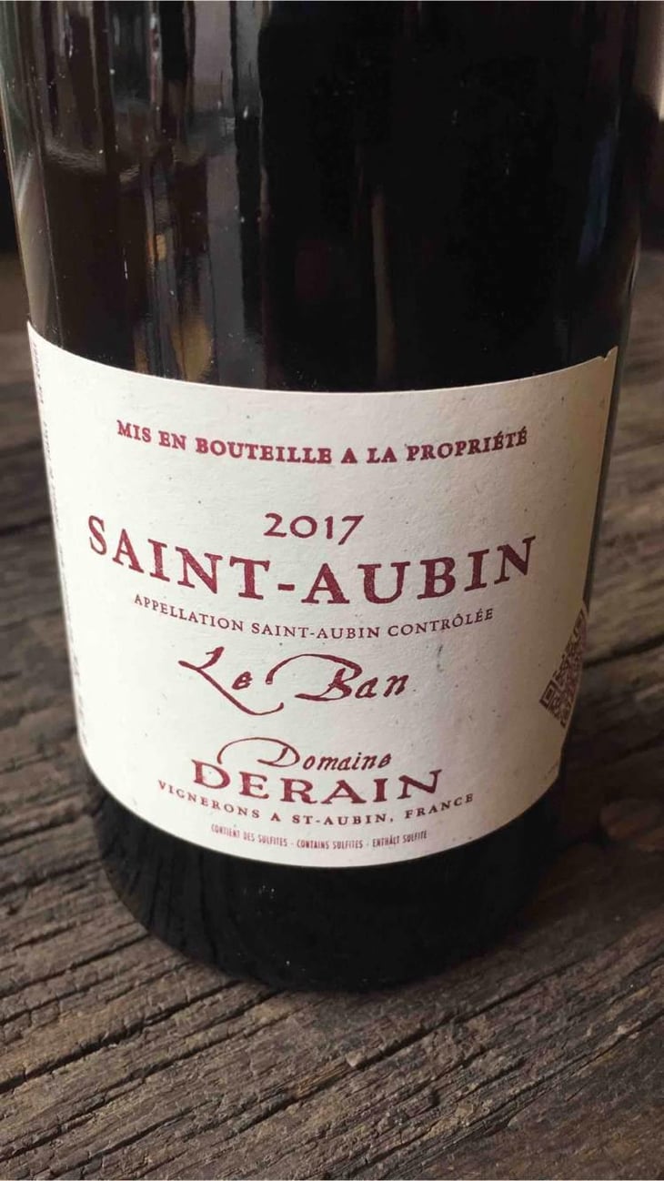 Saint-Aubin Le Ban - Domaine Derain - Julien Altaber & Carole Shwab, Domique Derain 