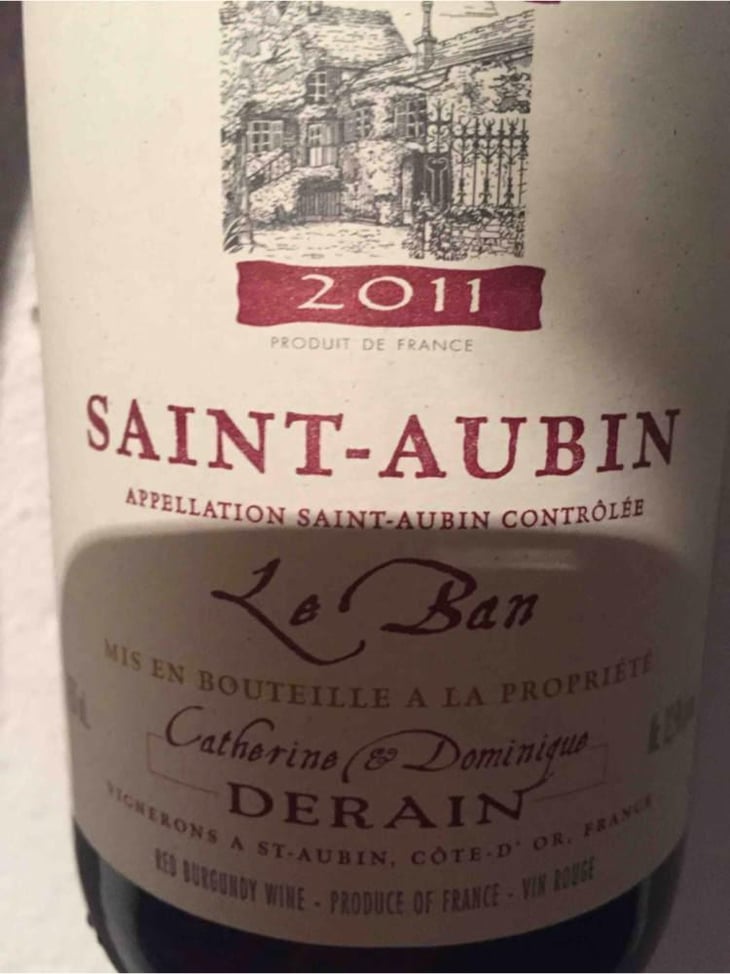 Saint-Aubin Le Ban - Domaine Derain - Julien Altaber & Carole Shwab, Domique Derain 