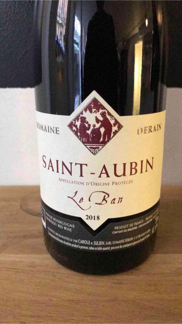 Saint-Aubin Le Ban - Domaine Derain - Julien Altaber & Carole Shwab, Domique Derain 