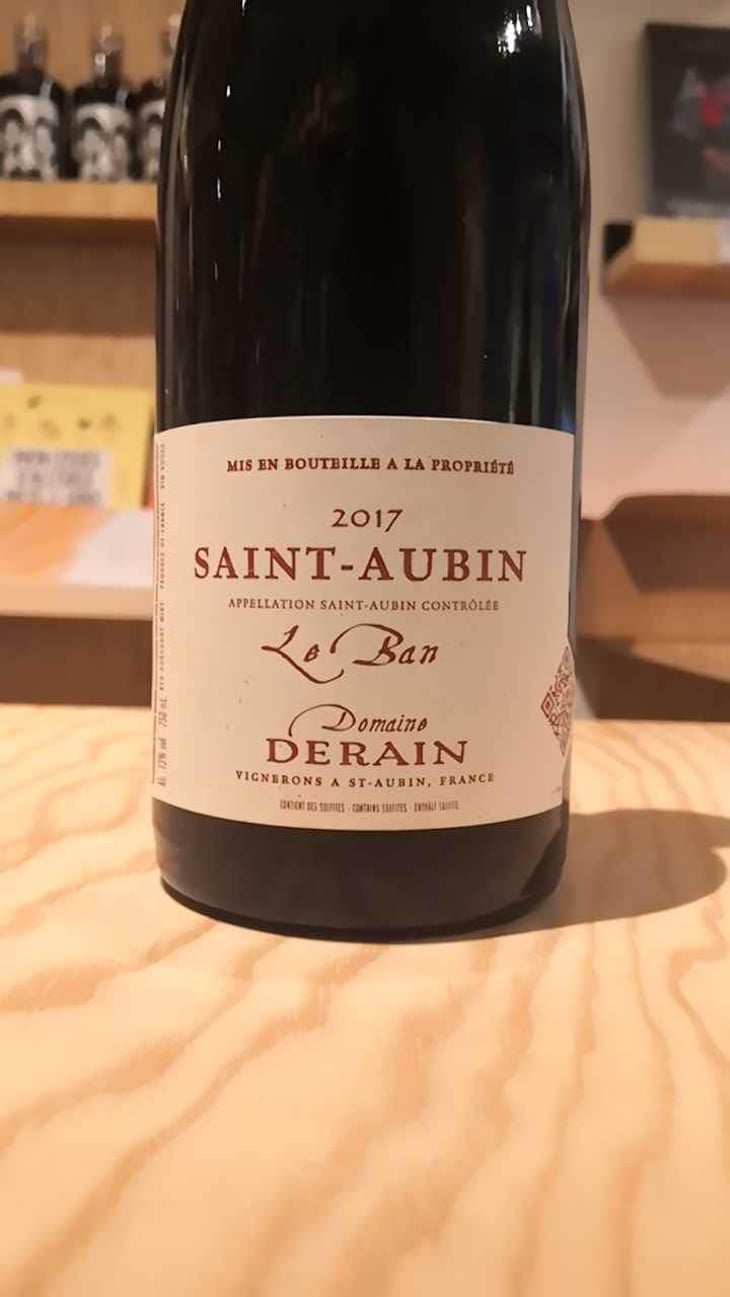 Saint-Aubin Le Ban - Domaine Derain - Julien Altaber & Carole Shwab, Domique Derain 