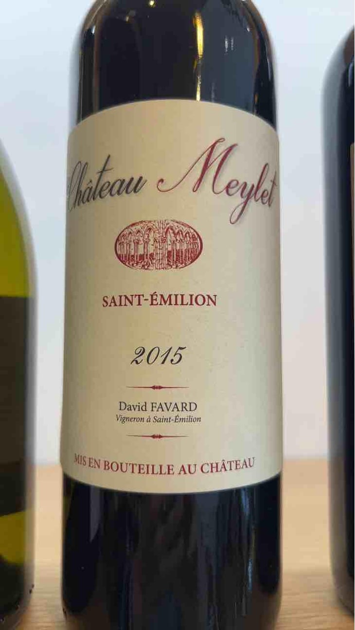 Saint-Émilion - Château Meylet - David Favard 