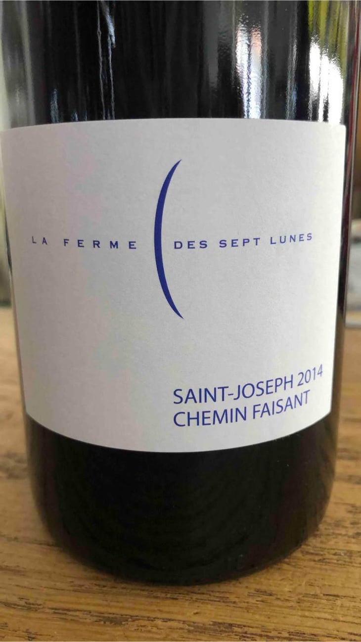 Saint-Joseph Blanc - La Ferme des Sept Lunes - Jean Delobre & Jacques Maurice 