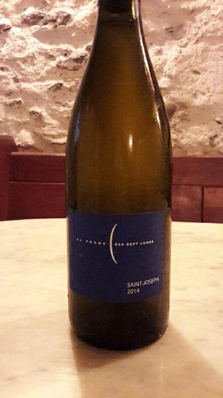 Saint-Joseph Blanc - La Ferme des Sept Lunes - Jean Delobre & Jacques Maurice 