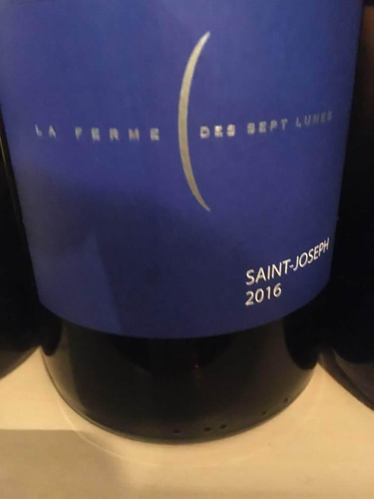 Saint-Joseph Blanc - La Ferme des Sept Lunes - Jean Delobre & Jacques Maurice 