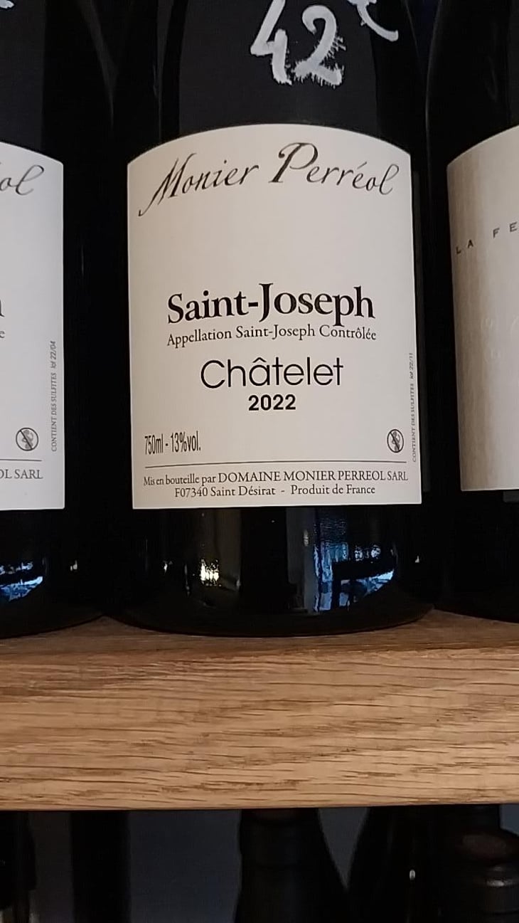 Saint-Joseph "Chatelet" - Domaine Monier-Perréol - Guillaume & Jean-Pierre Monier & Philippe Perréol 
