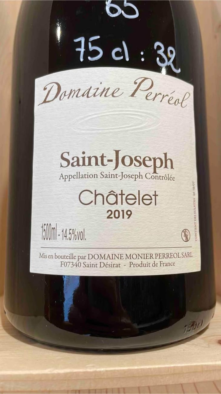 Saint-Joseph "Chatelet" - Domaine Monier-Perréol - Guillaume & Jean-Pierre Monier & Philippe Perréol 